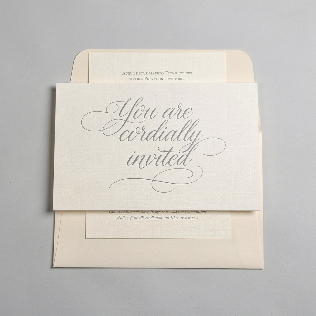 Handwritten keepsake greeting note card